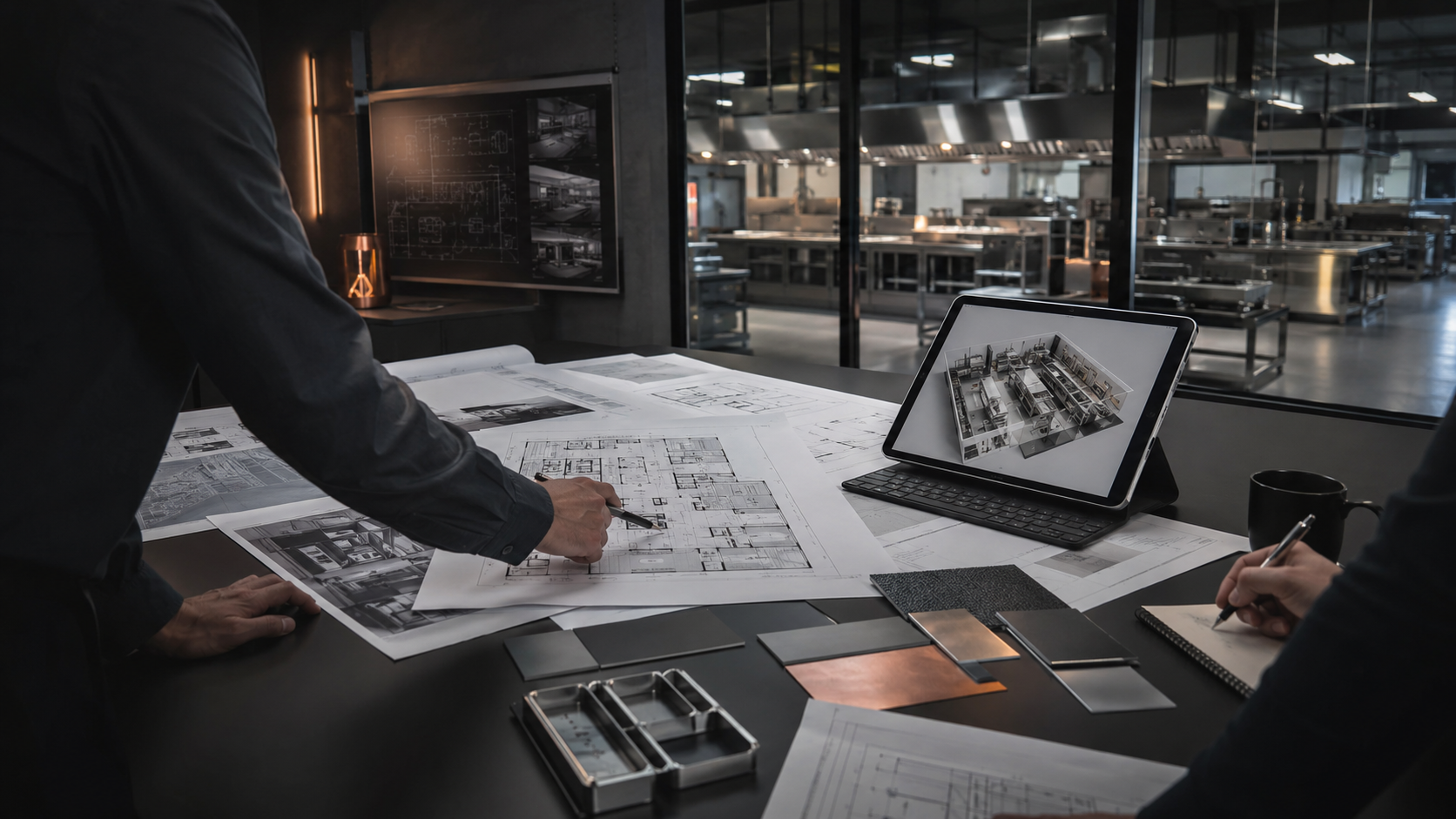 Central Kitchen Design